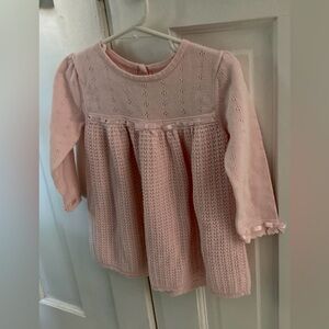 Girls Gymboree light pink dress, size 18-24 months, like new, adorable details